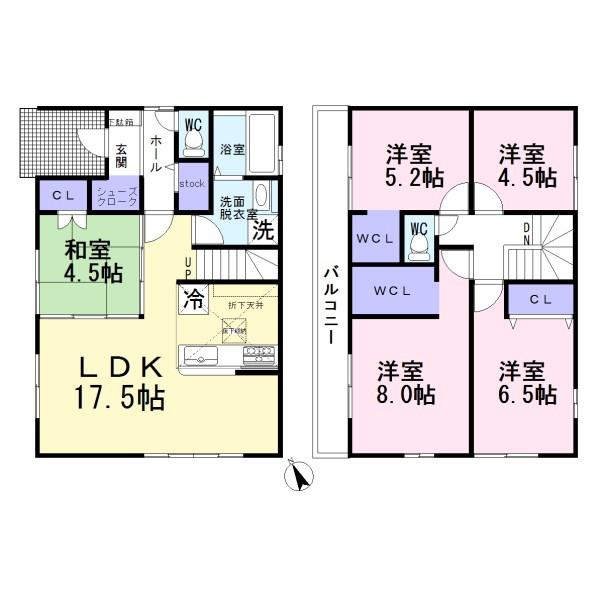 一宮市木曽川町3期　6号棟　全6棟