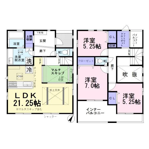 一宮市今伊勢町本神戸寺前　2号棟　全2棟