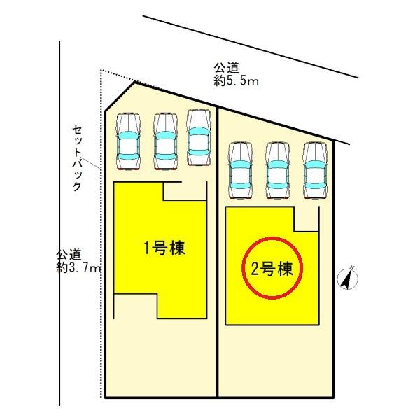 一宮市今伊勢町本神戸寺前　2号棟　全2棟
