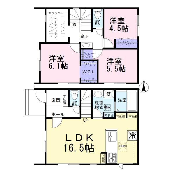 北名古屋六ツ師町田24-1期　2号棟　全2棟