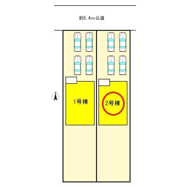 一宮市大毛　2号棟　全2棟