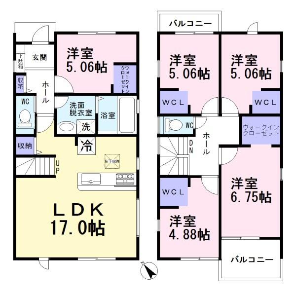 北名古屋市熊之庄第十一　2号棟　全3棟