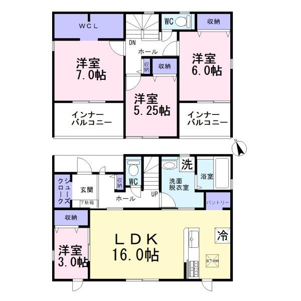 北名古屋市二子屋敷第2　全1棟