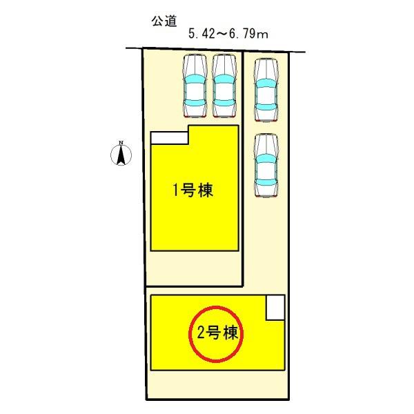 北名古屋市片場第二　2号棟　全2棟