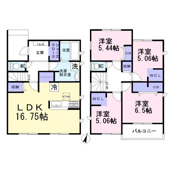 稲沢市北島町千野地第二　2号棟　全3棟