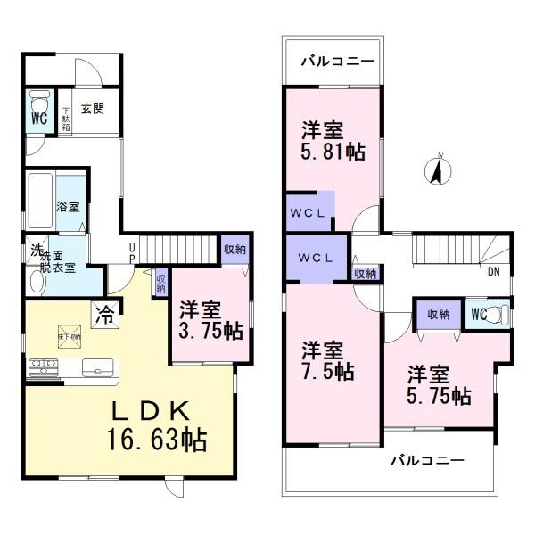 稲沢市北島町千野地第二　3号棟　全3棟