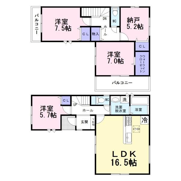 岩倉市第1大地町小森　全1棟