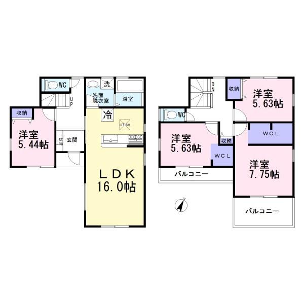 江南市後飛保町第3　1号棟　全4棟