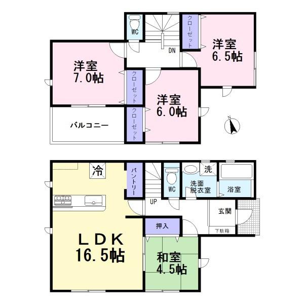 一宮市明地24-1期　2号棟　全3棟