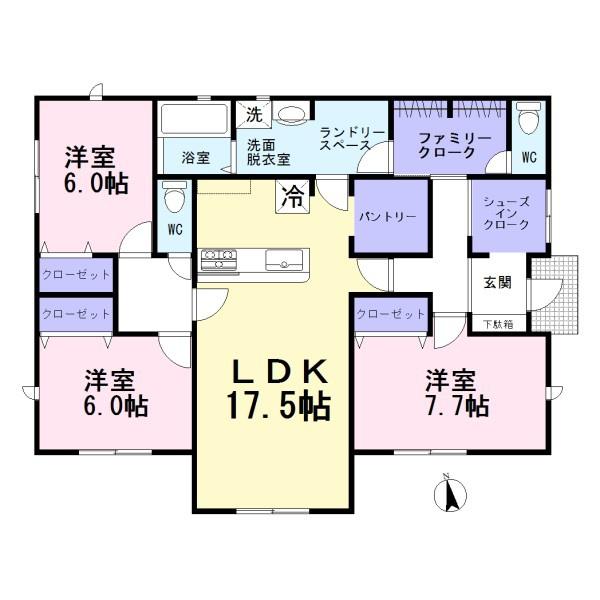 一宮市明地24-1期　3号棟　全3棟