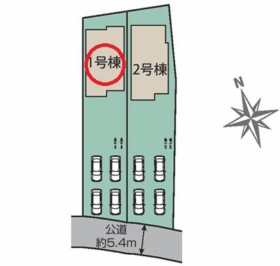 一宮市長島町5丁目　1号棟　全2棟