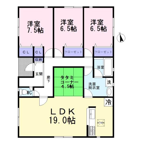 一宮市西萩原第1　1号棟　全1棟