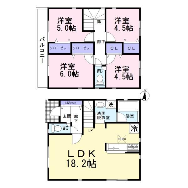 一宮市三ツ井第8　2号棟　全2棟