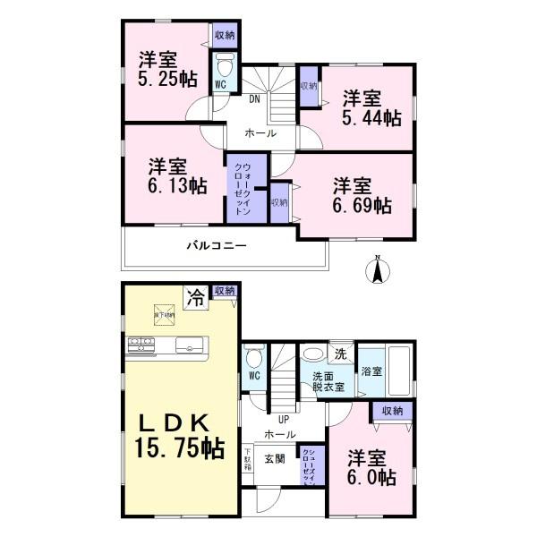 一宮市馬見塚西ノ山全8棟3号棟