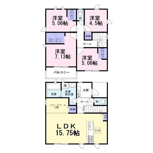 一宮市馬見塚西ノ山全8棟5号棟