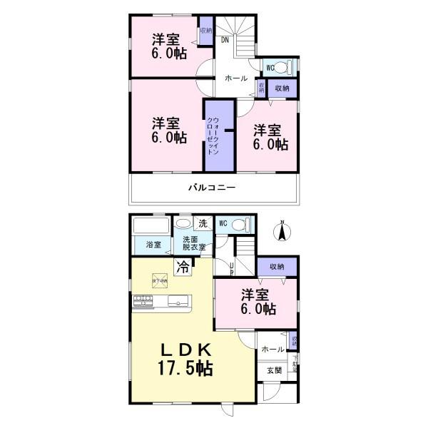 一宮市馬見塚西ノ山全8棟6号棟
