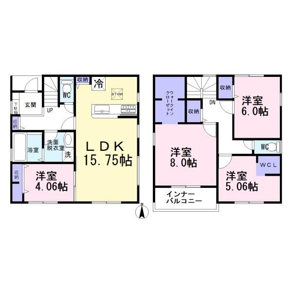 一宮市今伊勢町第22号棟　全2棟