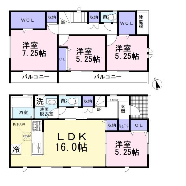 扶桑町高雄2期1号棟　全2棟