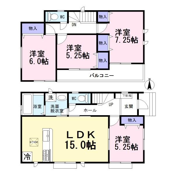 北名古屋市宇福寺4期　全1棟