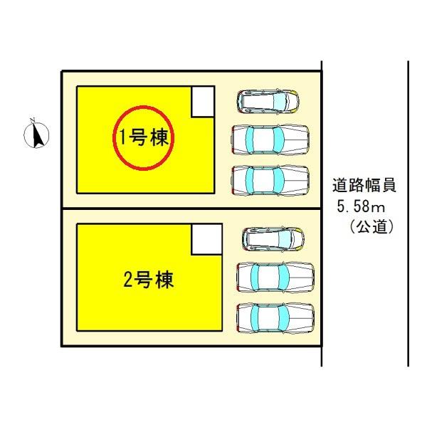 一宮市貴船町　1号棟　全2棟