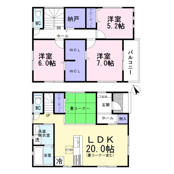 一宮市貴船町　1号棟　全2棟