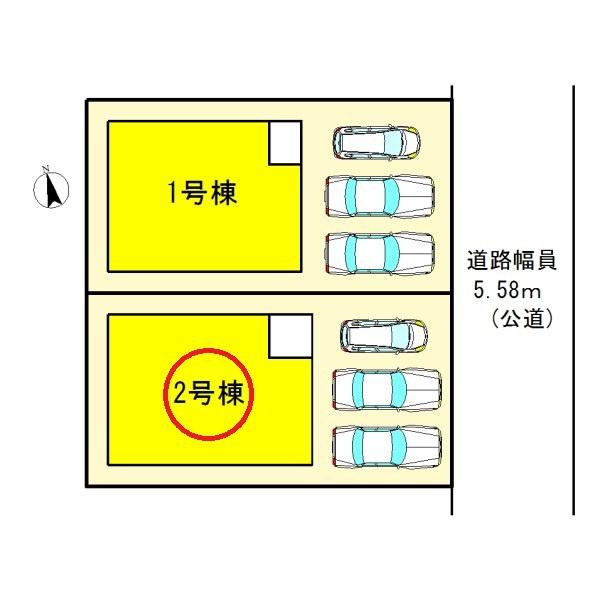 一宮市貴船町　2号棟　全2棟