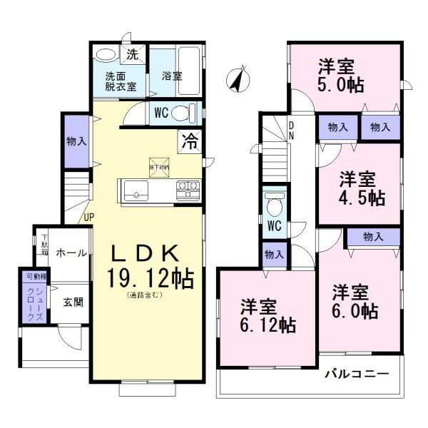 一宮市伝法寺4期A号棟全2棟