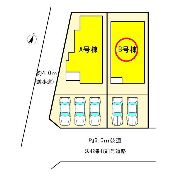 一宮市伝法寺4期B号棟全2棟