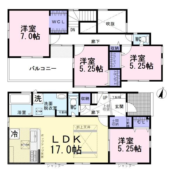 稲沢市島本郷町　1号棟　全3棟