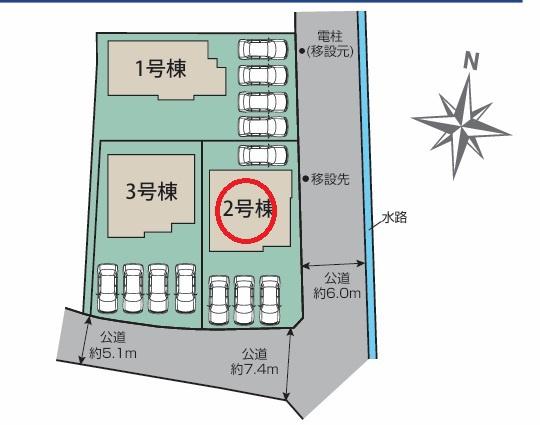稲沢市島本郷町　2号棟　全3棟