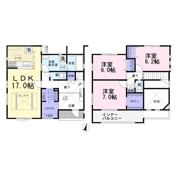 稲沢市島本郷町　2号棟　全3棟