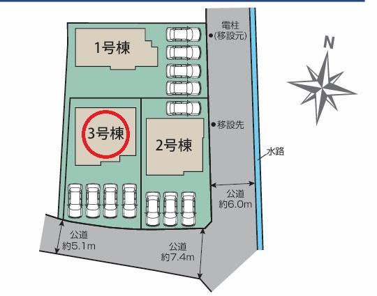 稲沢市島本郷町　3号棟　全3棟