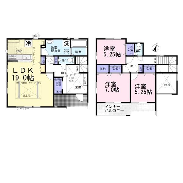稲沢市島本郷町　3号棟　全3棟