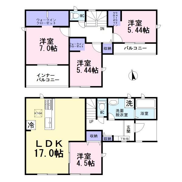 小牧市三ツ渕手越5号棟全5棟