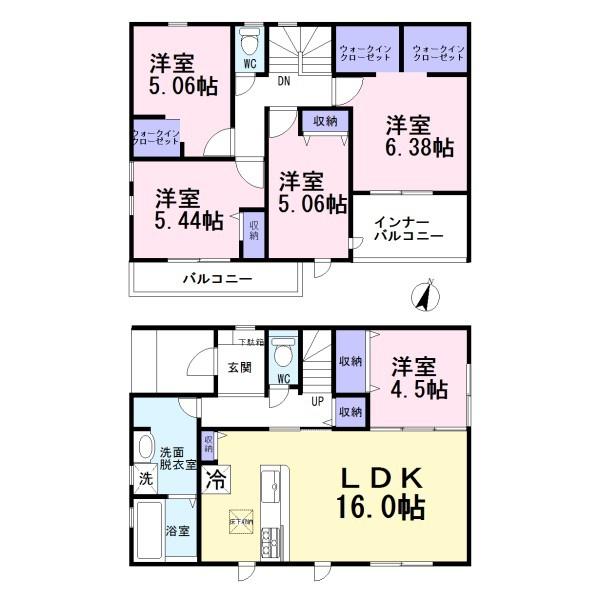 津島市大縄町1号棟全2棟