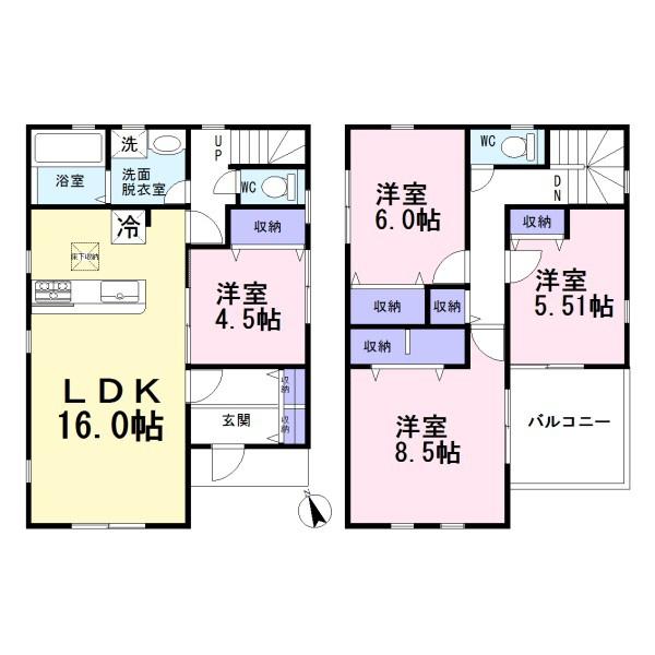 津島市南本町七丁目3号棟全5棟
