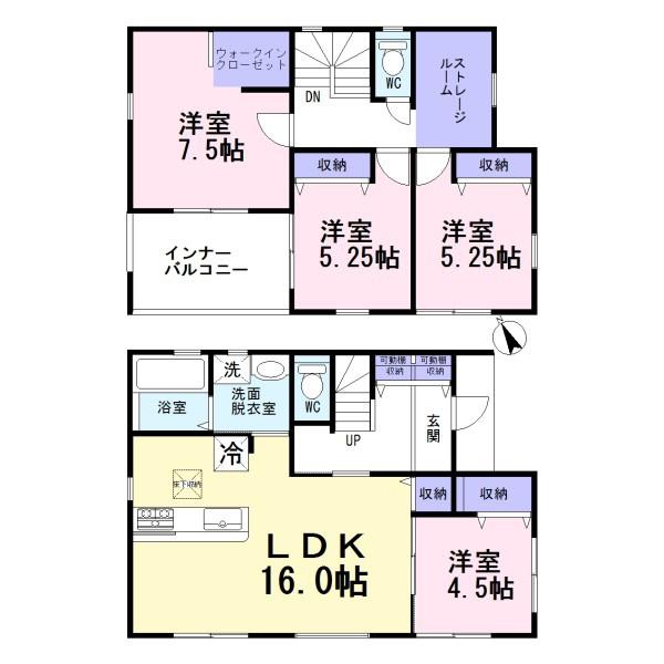 小牧市小木5号棟全6棟