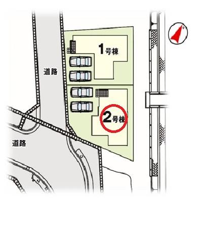 小牧市中央1期2号棟全2棟