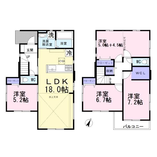 小牧市中央1期2号棟全2棟