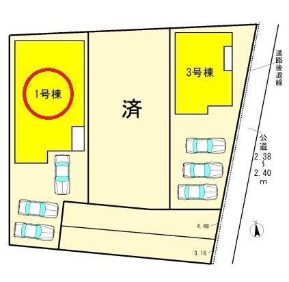 一宮市小信中島　1号棟　全3棟
