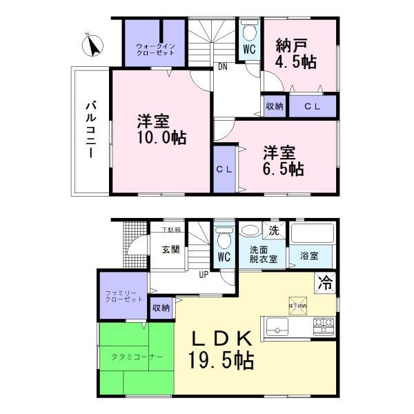 小牧市第1藤島町中島　1号棟　全1棟