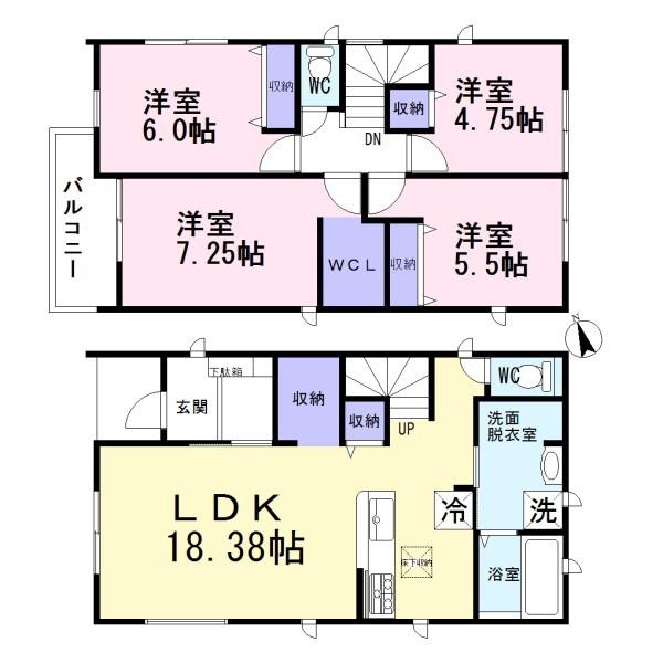 津島市神守町　1号棟　全2棟