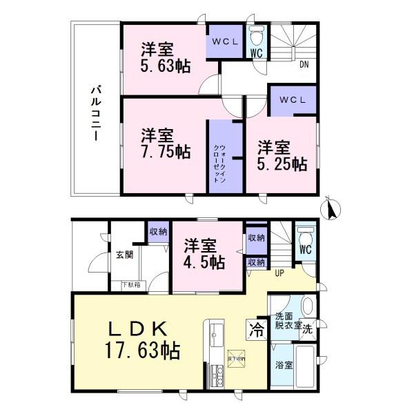 津島市神守町　2号棟　全2棟