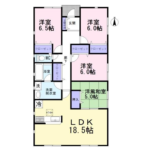 一宮市大毛第3　1号棟　全1棟