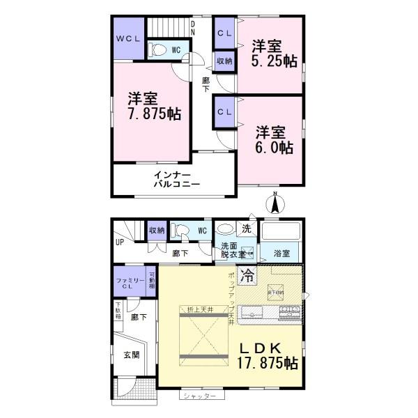 海部郡大治町西條諏訪　3号棟　全4棟