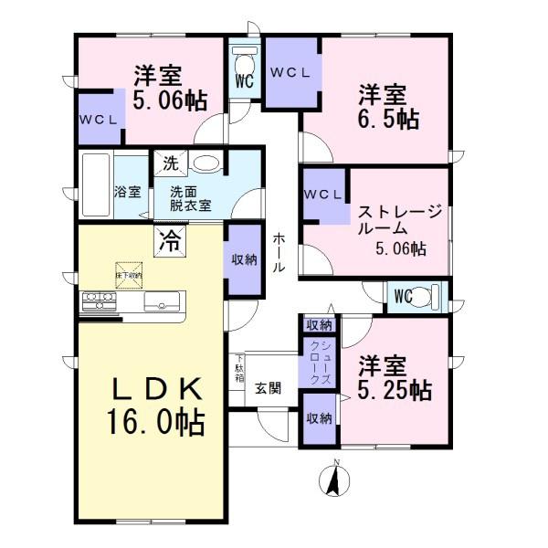 一宮市冨田第1期　4号棟　全4棟
