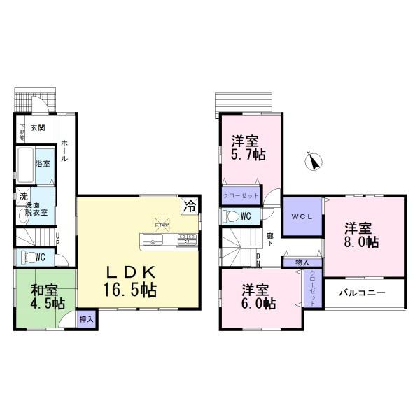 第2大口町さつきヶ丘3号棟　全3棟