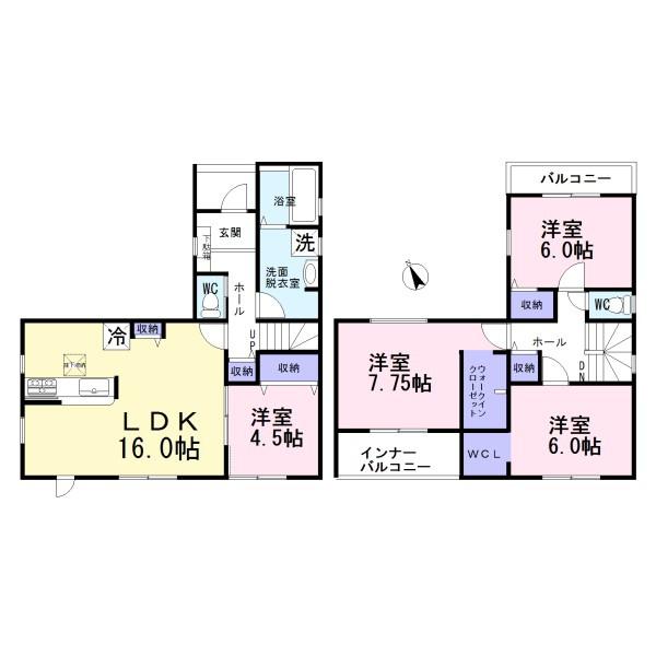 扶桑町柏森第八　2号棟　全2棟