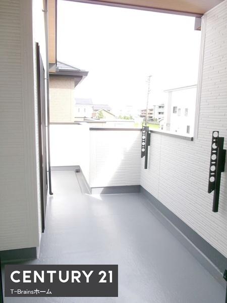 第1木曽川門間2号棟 全4棟(バルコニー)