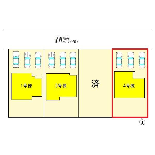 第1木曽川門間4号棟　全4棟